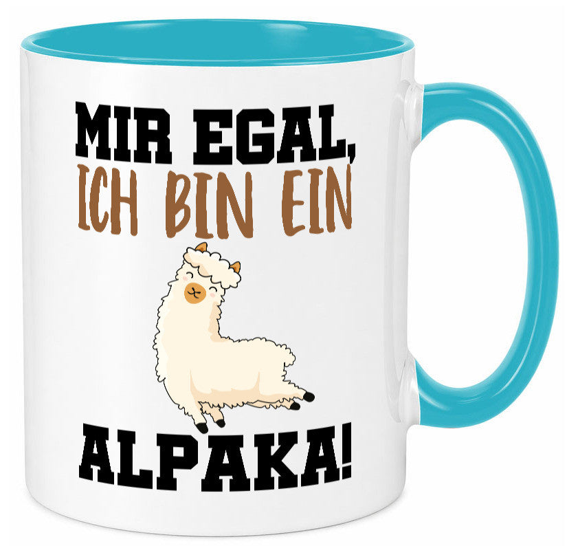 Ich bin ein Alpaka! Geschenk Humor Geschenkidee lustiger Spruch Tasse
