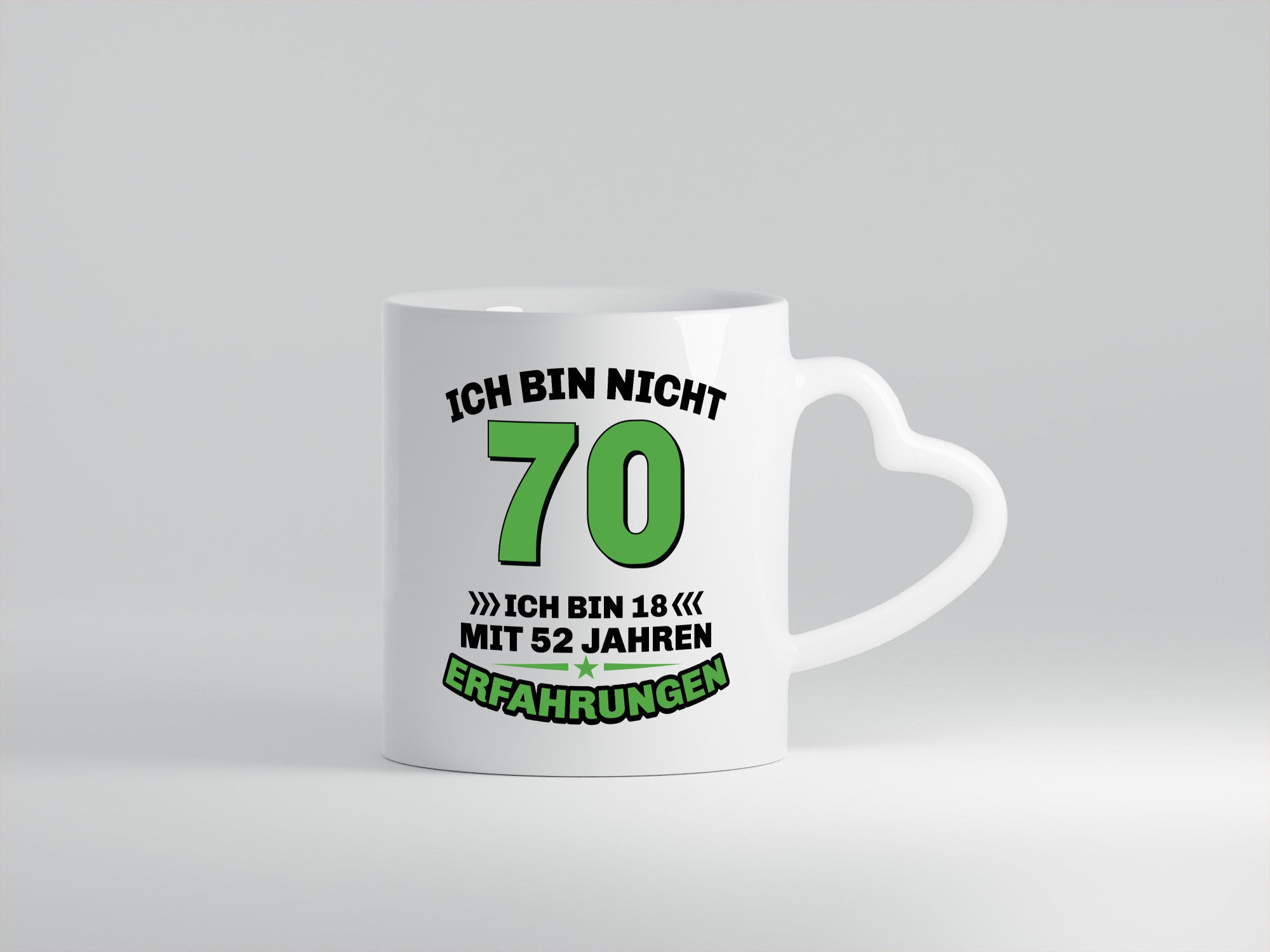 Ich bin nicht 70 | 18 mit 52 Jahre Erfahrung Rentner Humor Ruhestand Jubiläum