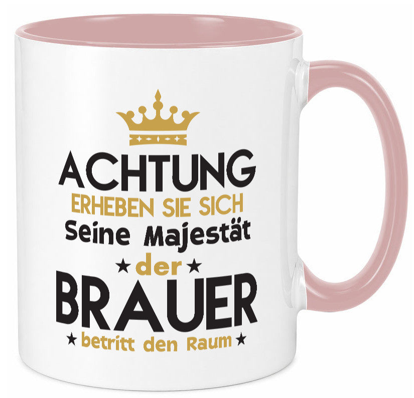 Seine Majestät Brauer | Bier Brauerei Humor Geschenkidee Tasse