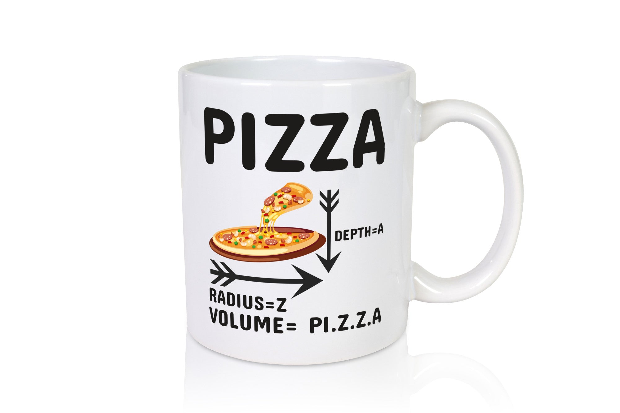 Pizza Tasse | Mathematik Witz Mathe Lehrer lustig Geschenkidee Humor