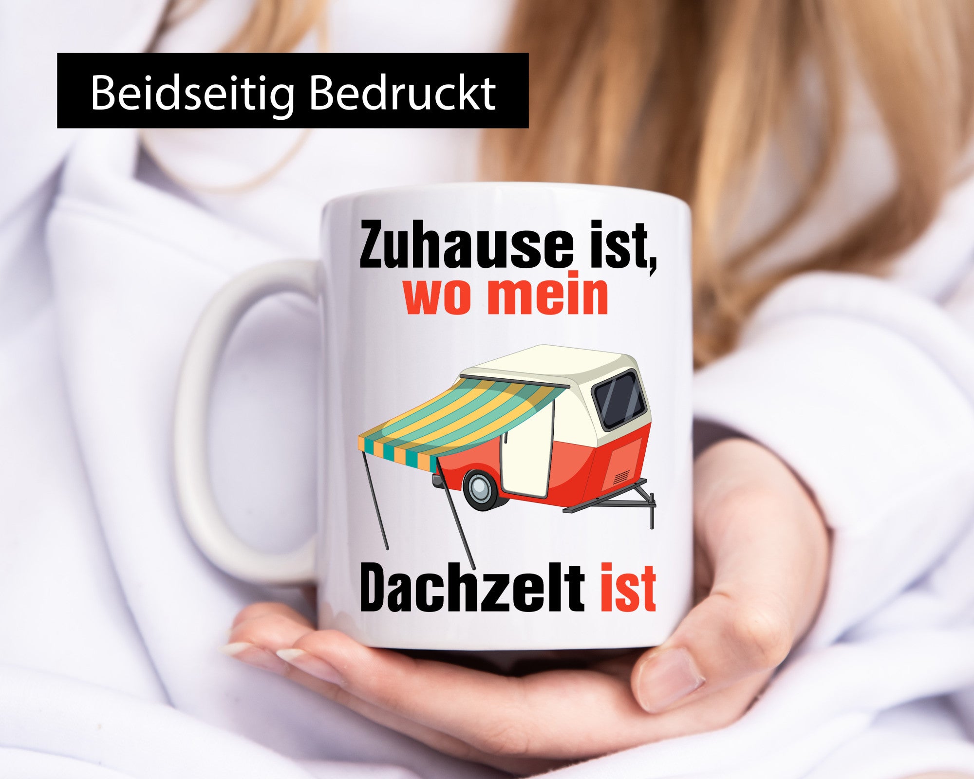 Zuhause ist wo mein Dachzelt | Zelten Campen lustig Humor Geschenkidee Geschenk