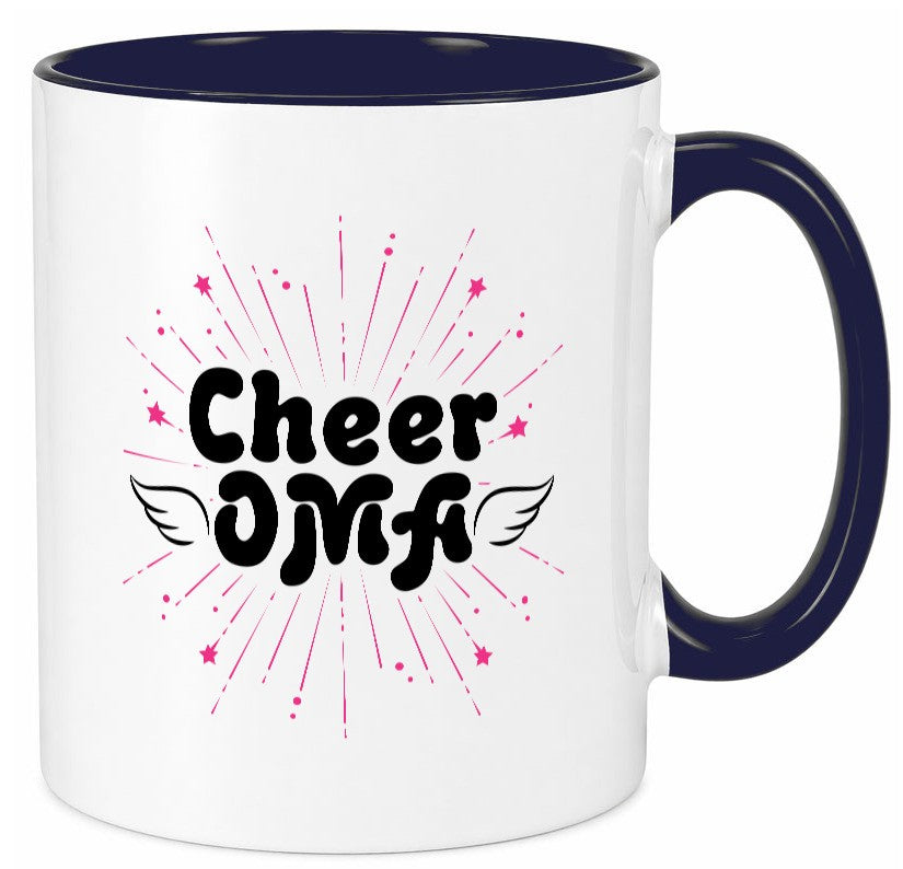 Cheer Oma | Beste Großmutter Geschenkidee Familie Humor Tasse