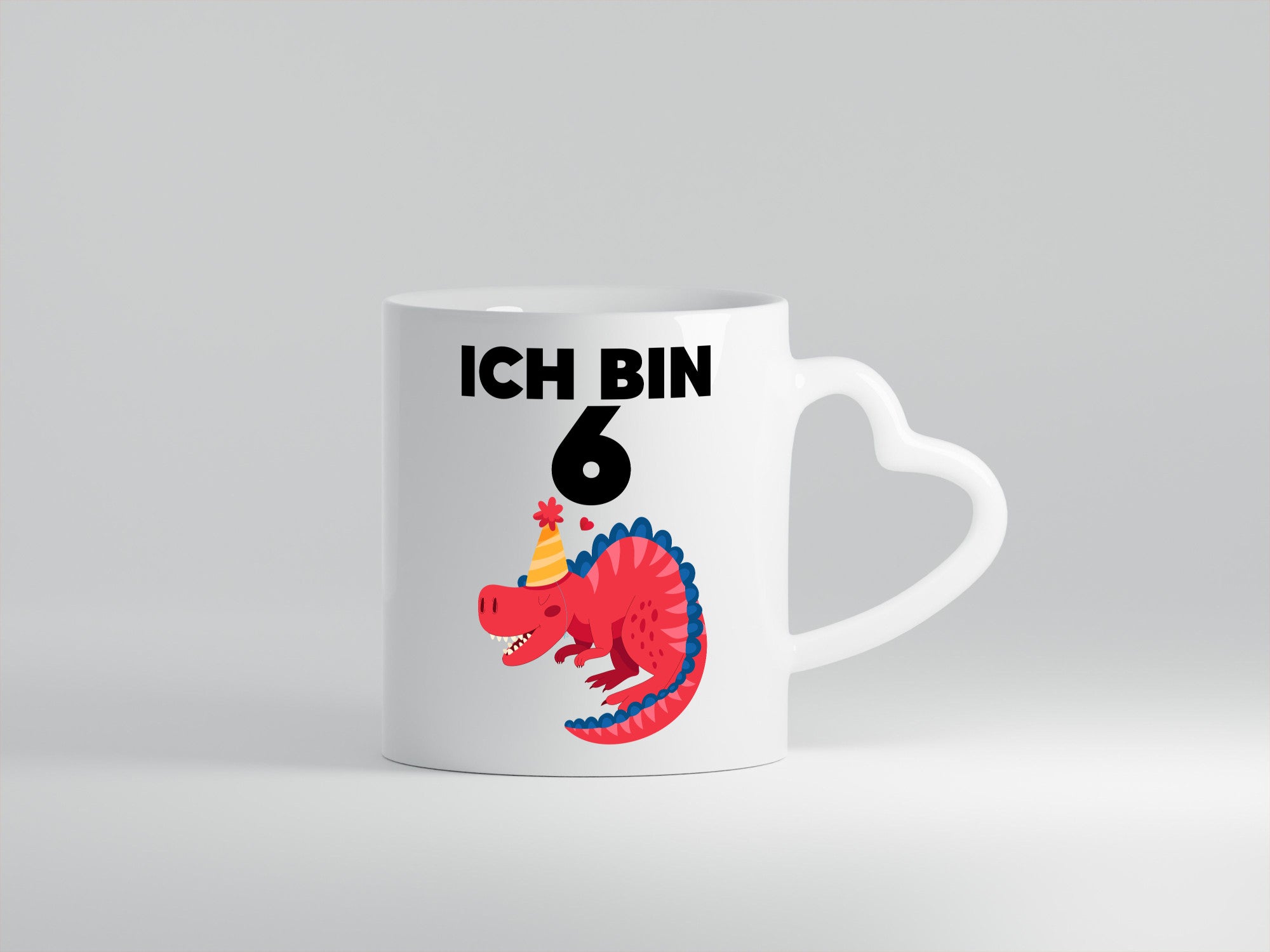 6. Geburtstag | Dino Dinosaurier 6 Jahre lustiger Spruch Geschenk Geschenkidee