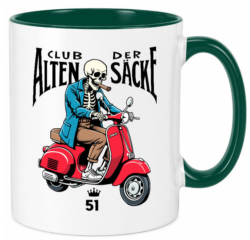 51. Geburtstag | 51 Jahre Club der alten Säcke Geschenk Geschenkidee lustiger Tasse