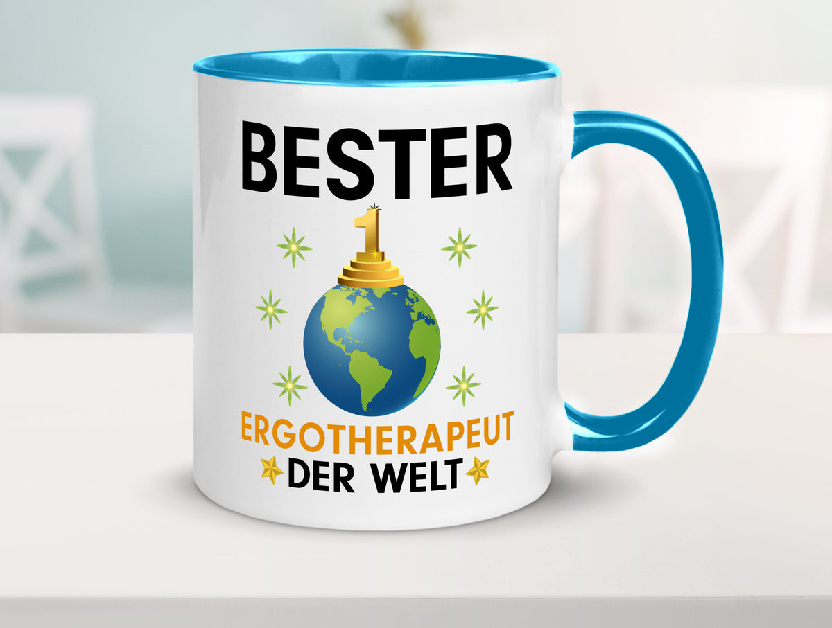 Welt Bester Ergotherapeut | Ergotherapie lustig Humor Geschenkidee Geschenk Tasse