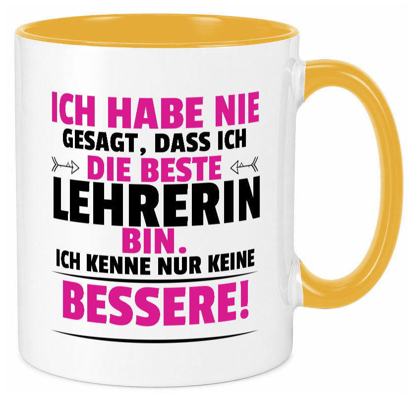 Die Beste Lehrerin | Schule Beruf Schüler Geschenk Arbeit Kollegen Büro