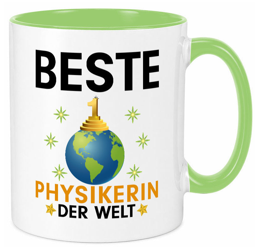 Welt Beste Physikerin | Physik lustiger Spruch Geschenk Humor Geschenkidee Tasse