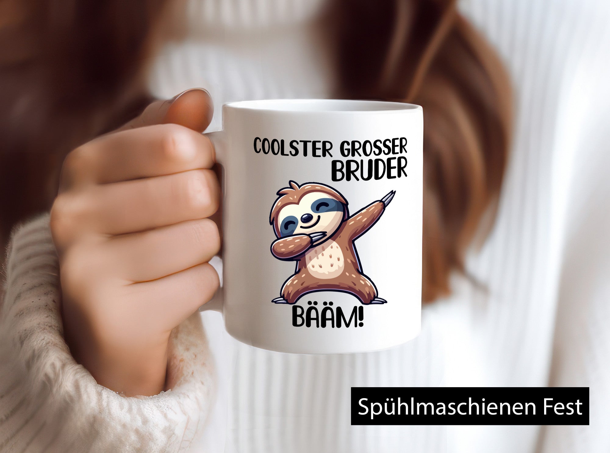 Coolster Großer Bruder | Faultier Bääm kinder Geschenk Tierliebhaber Humor