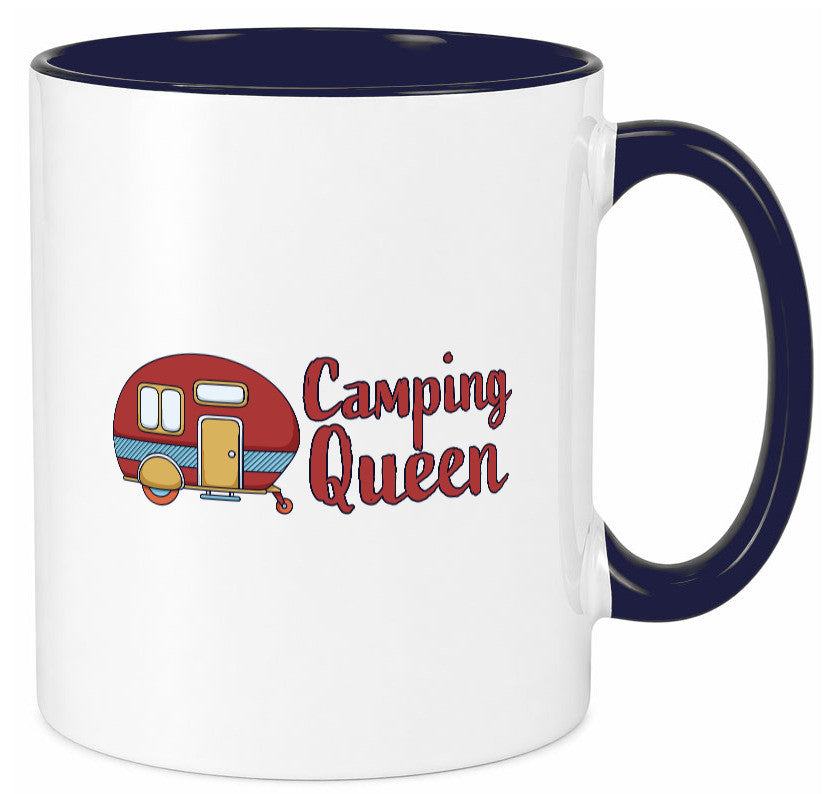 Camping Queen | Wohnanhänger Geschenk Humor Geschenkidee lustiger Spruch Tasse