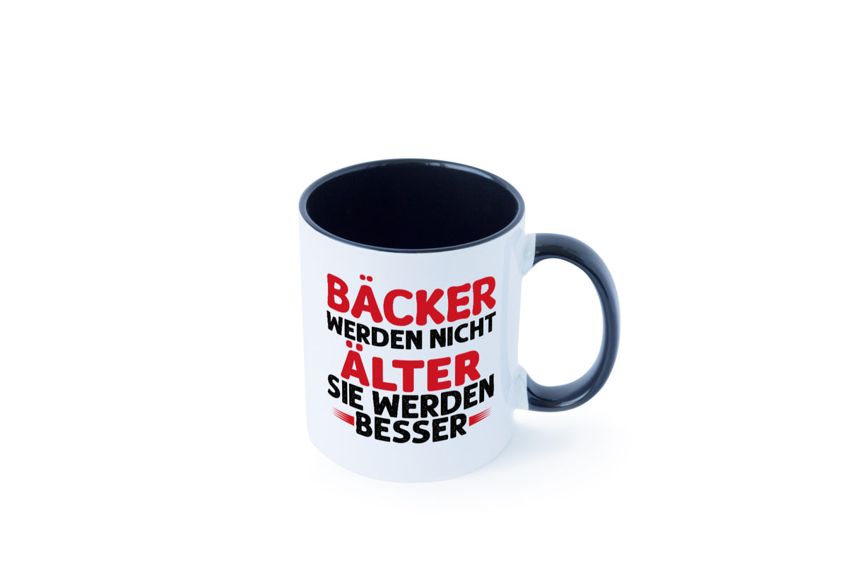 Bäcker werden nicht älter Sie besser lustig Humor Geschenkidee Geschenk Tasse