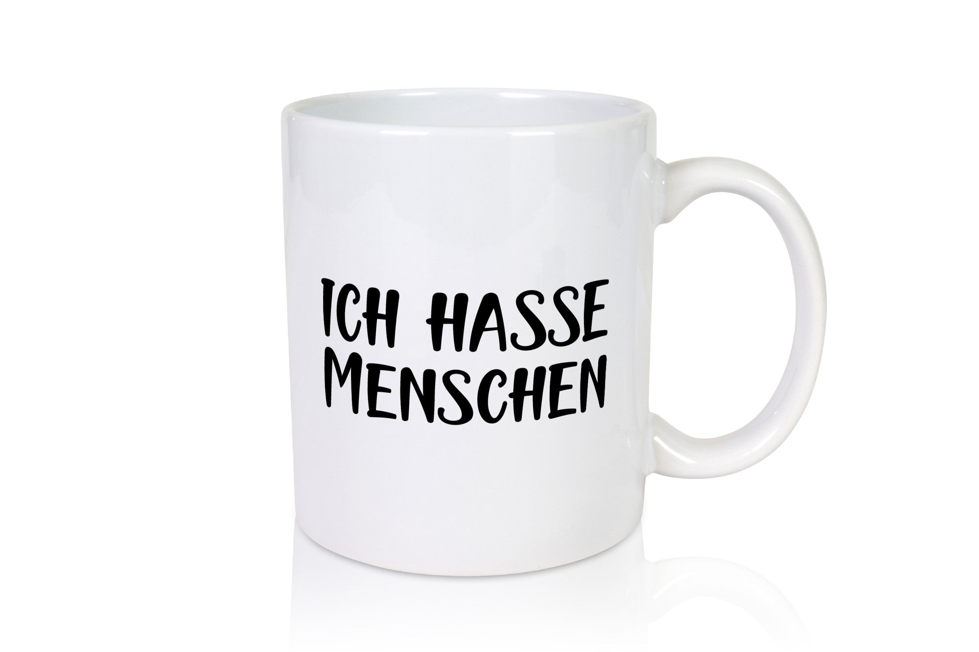 Ich hasse Menschen lustig Humor Geschenkidee Geschenk Tasse