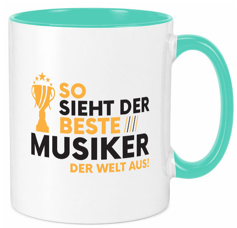 Der Weltbeste Musiker | Musik Musikant lustig Humor Geschenkidee Geschenk Tasse