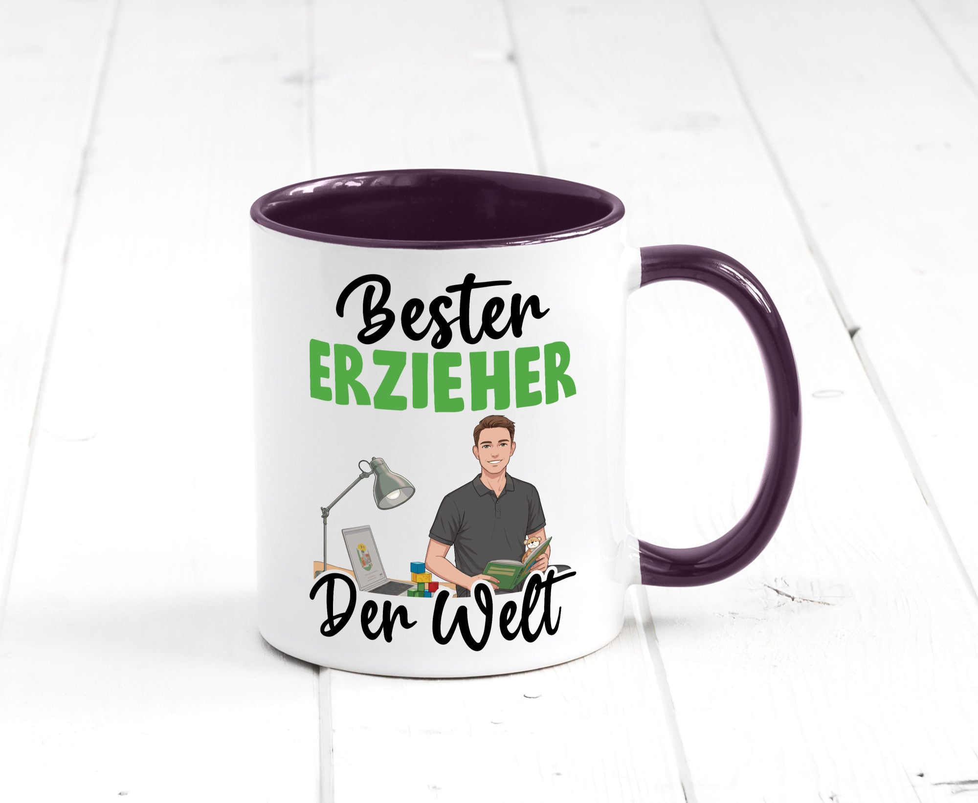 Bester Erzieher | Pädagoge Schule v2 Geschenk Humor Geschenkidee lustiger