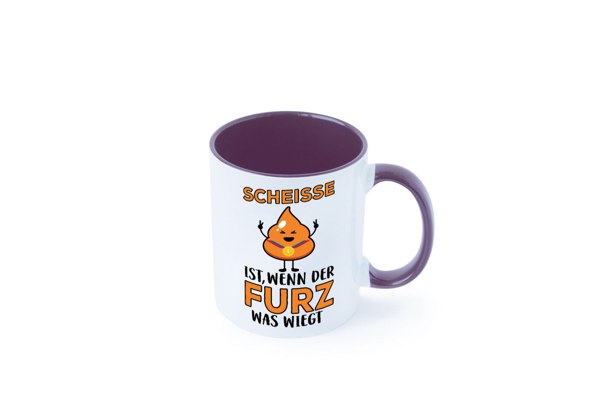 Scheisse ist lustiger Spruch Geschenk Humor Geschenkidee Tasse