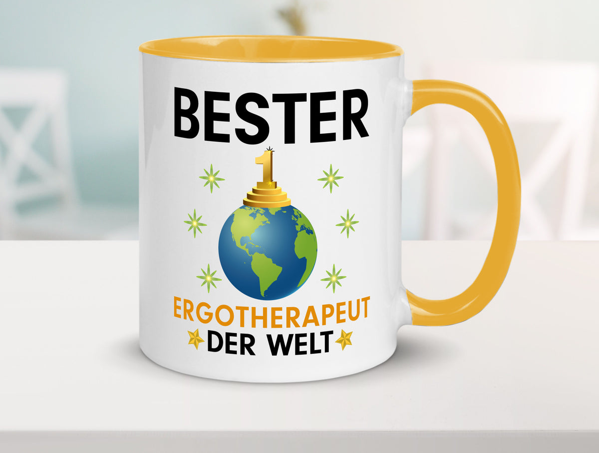 Welt Bester Ergotherapeut | Ergotherapie lustig Humor Geschenkidee Geschenk Tasse