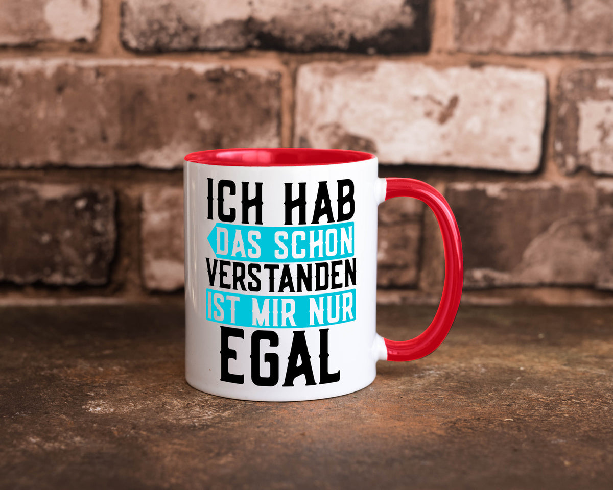 Ist mir egal | Protest Teenager Humor Spruch Büro lustig Arbeit Kollegen Tasse