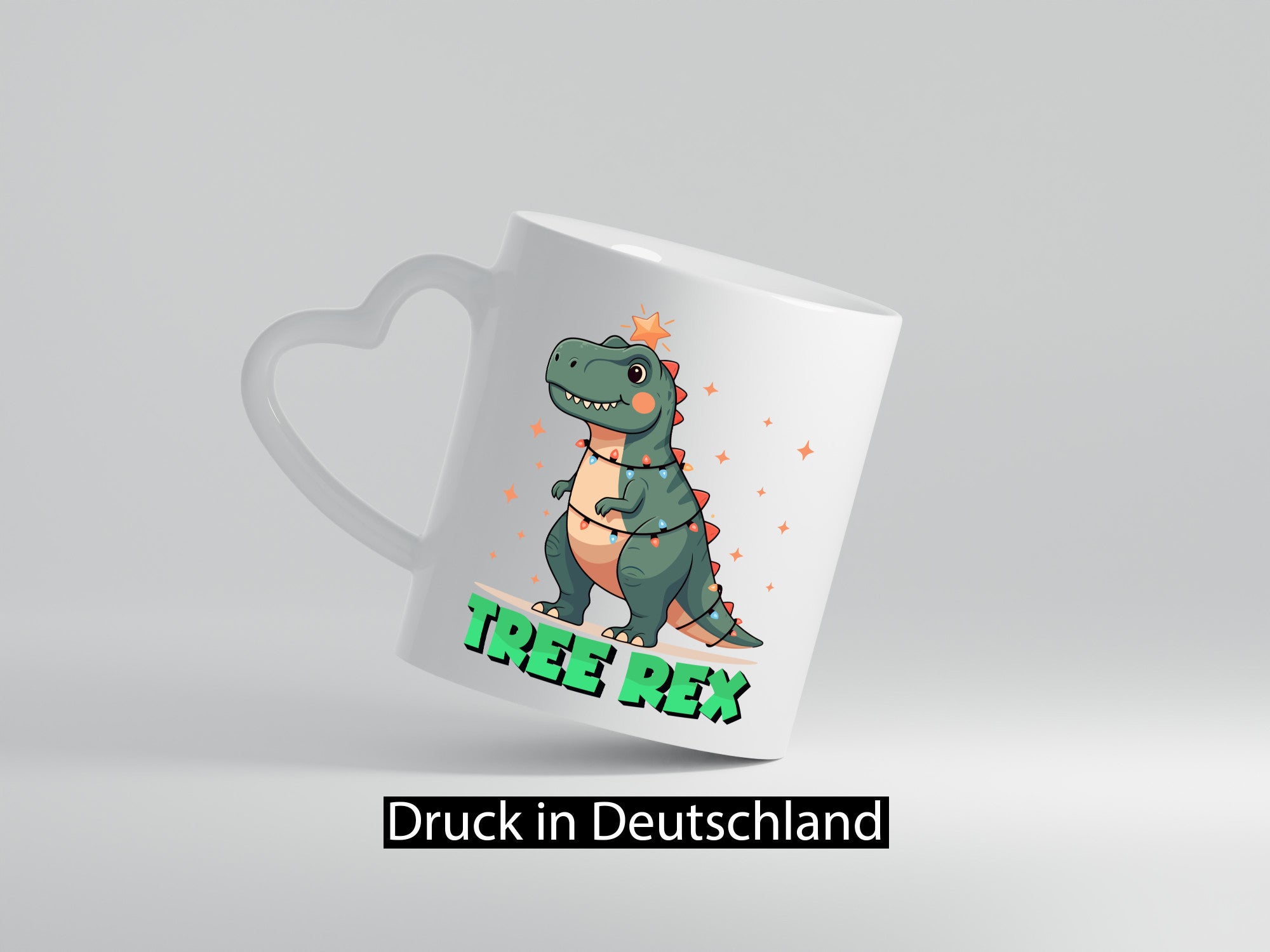 Tree Rex | Dinosaurier Weihnachten lustig Humor Geschenkidee Geschenk Tasse