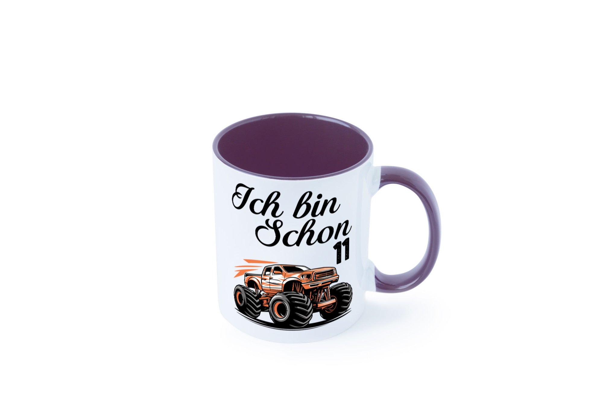 11. Geburtstag | Monster truck 11 Jahre lustiger Spruch Geschenk Geschenkidee
