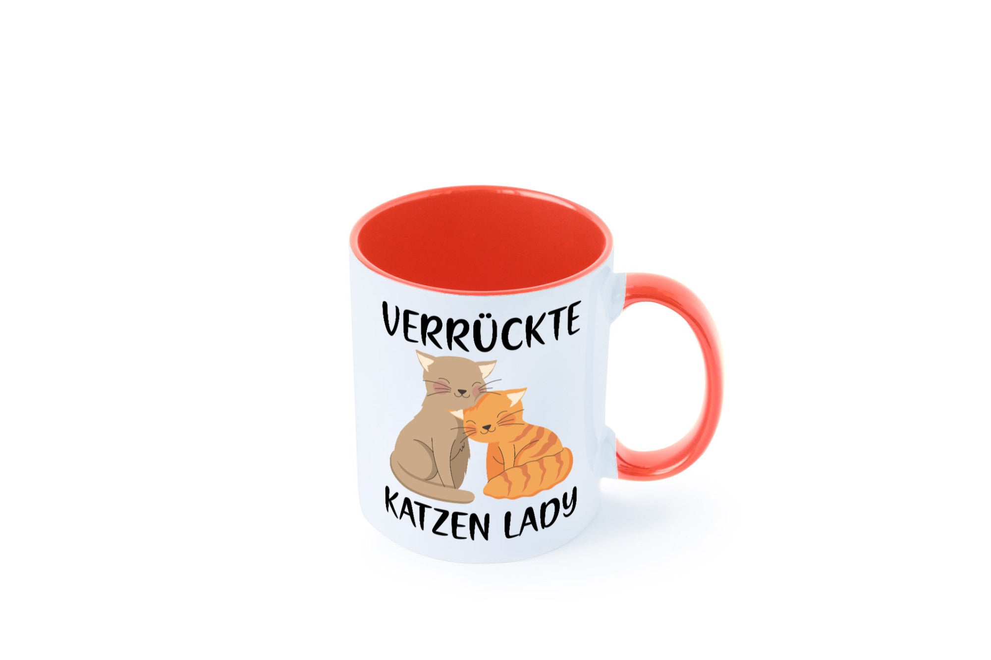 Verrückte Katzen Lady | Ich liebe Katzenliebhaber Geschenk Tierliebhaber Humor