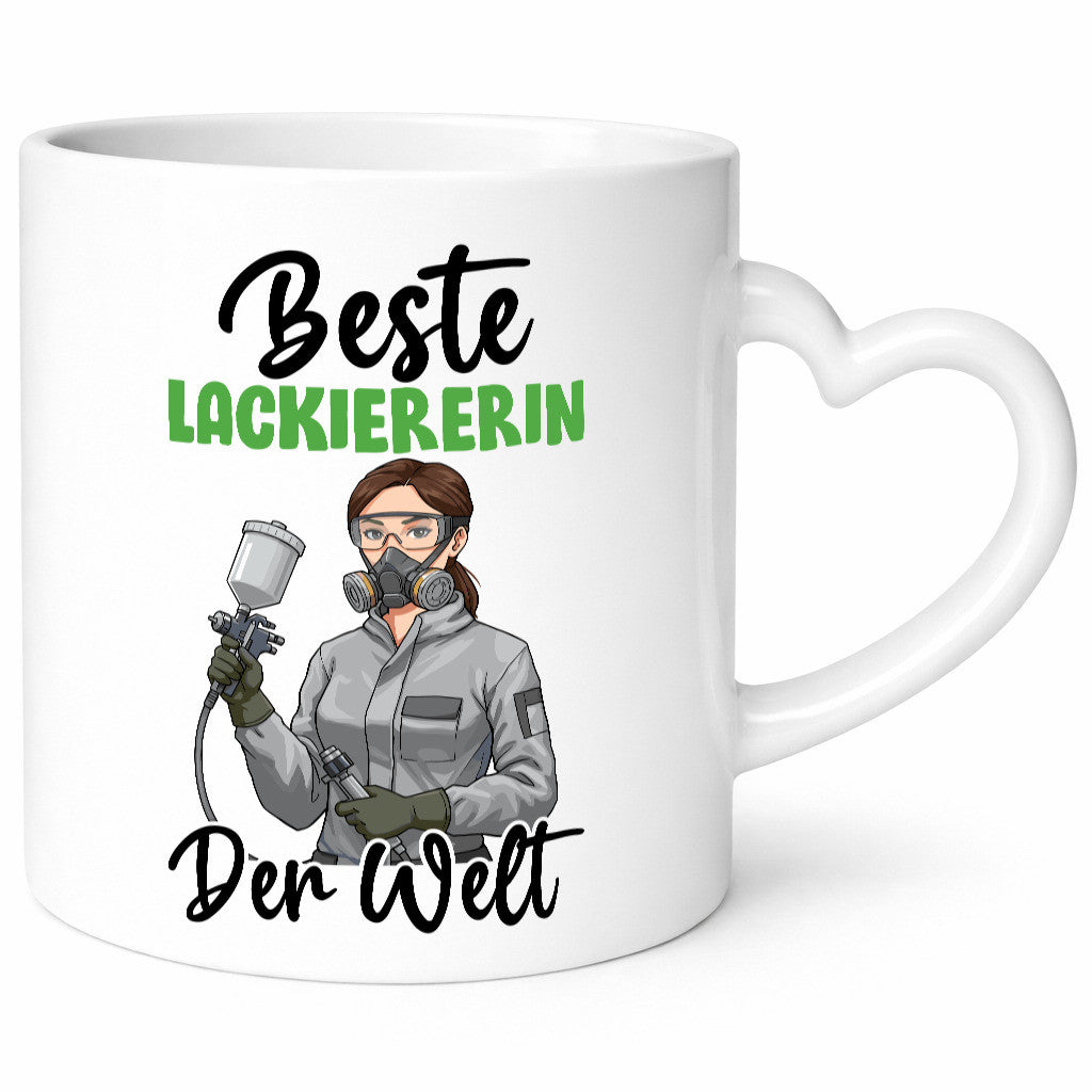 Beste Lackiererin | lackieren v2 Humor Geschenkidee Tasse
