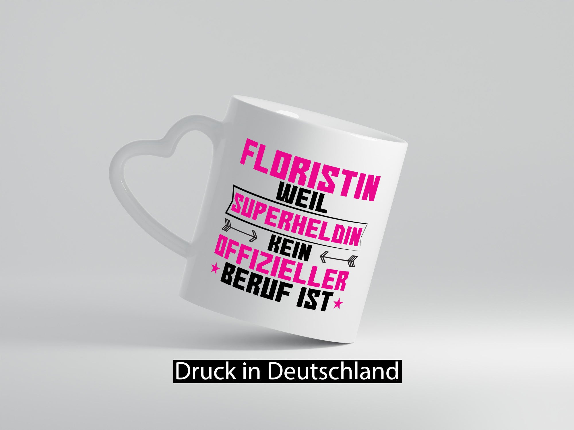 Superheldin Floristin | Blumen Verkäuferin Humor Geschenkidee Tasse