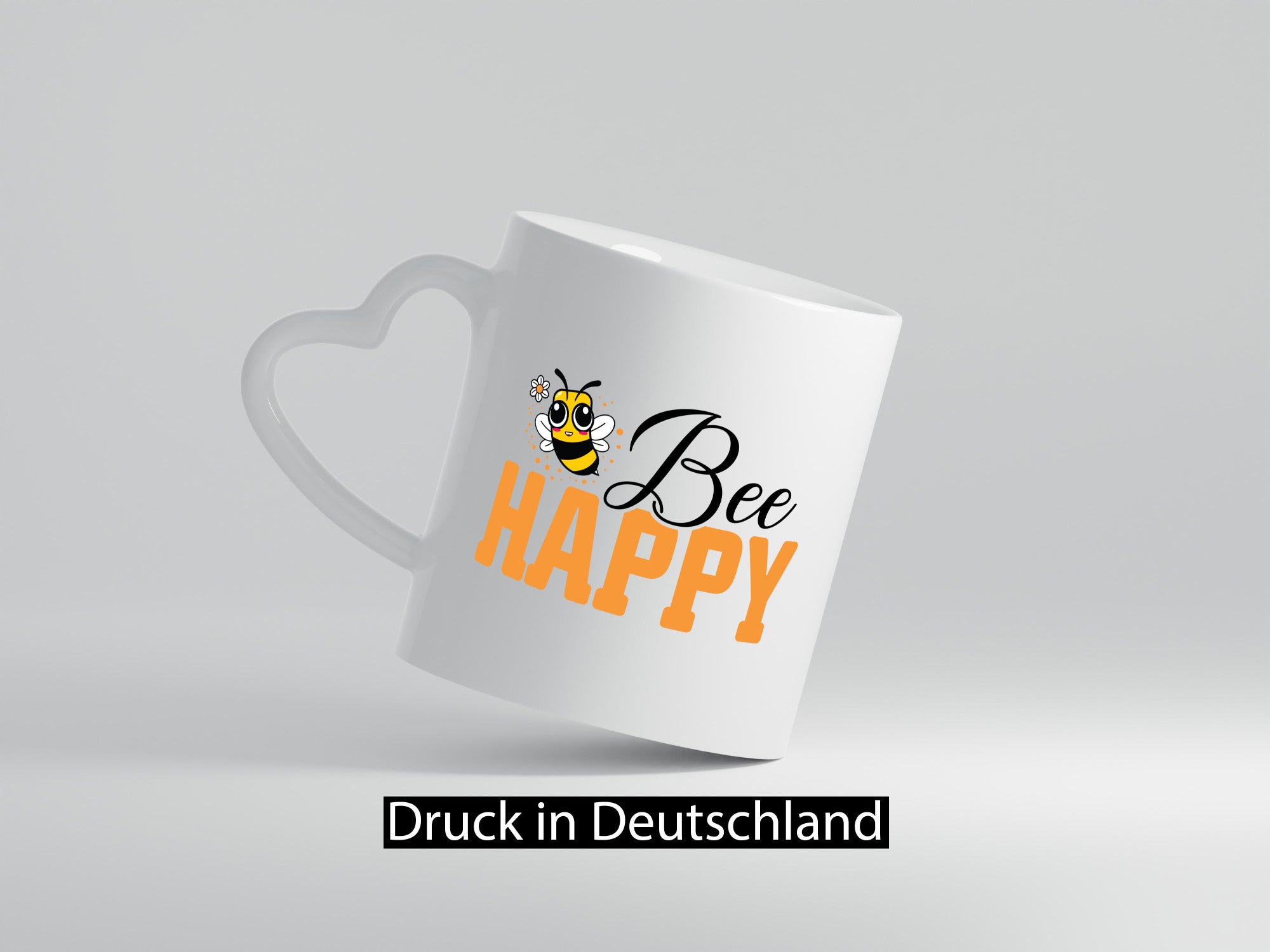 Bee Happy | Bienen Bienenliebhaber Humor Geschenkidee Tasse