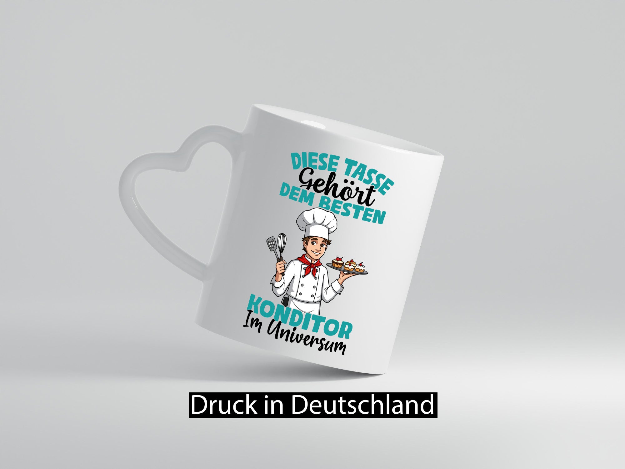 Im Universum: Konditor | Konditorei Humor Geschenkidee Tasse