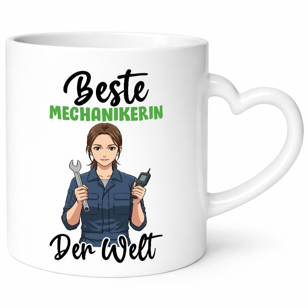 Beste Mechanikerin | KFZ v2 Humor Geschenkidee Tasse