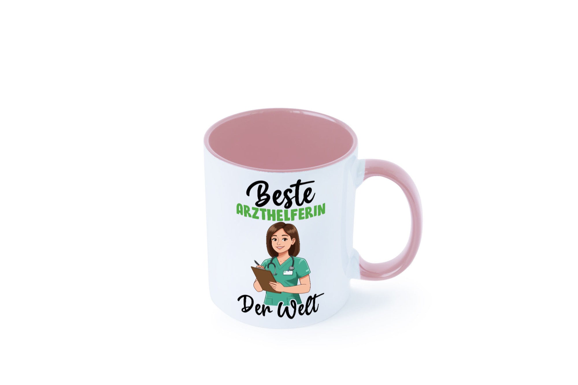 Beste Arzthelferin | Fachangestellte Medizin v2 Geschenkidee Humor Tasse