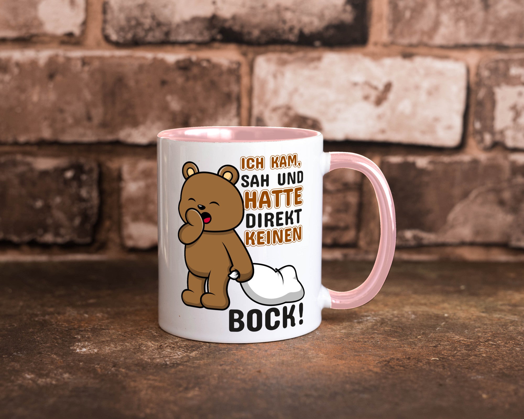 Direkt keinen Bock! | Büro Faultier Morgenmuffel Geschenk Arbeit Kollegen