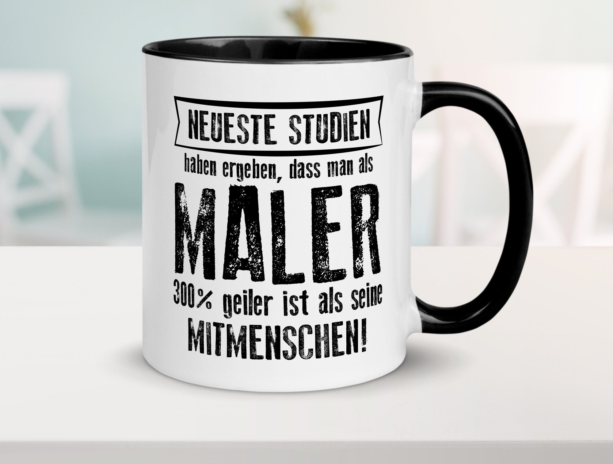 Neuste Studien: Maler | Malerei lustig Humor Geschenkidee Geschenk Tasse
