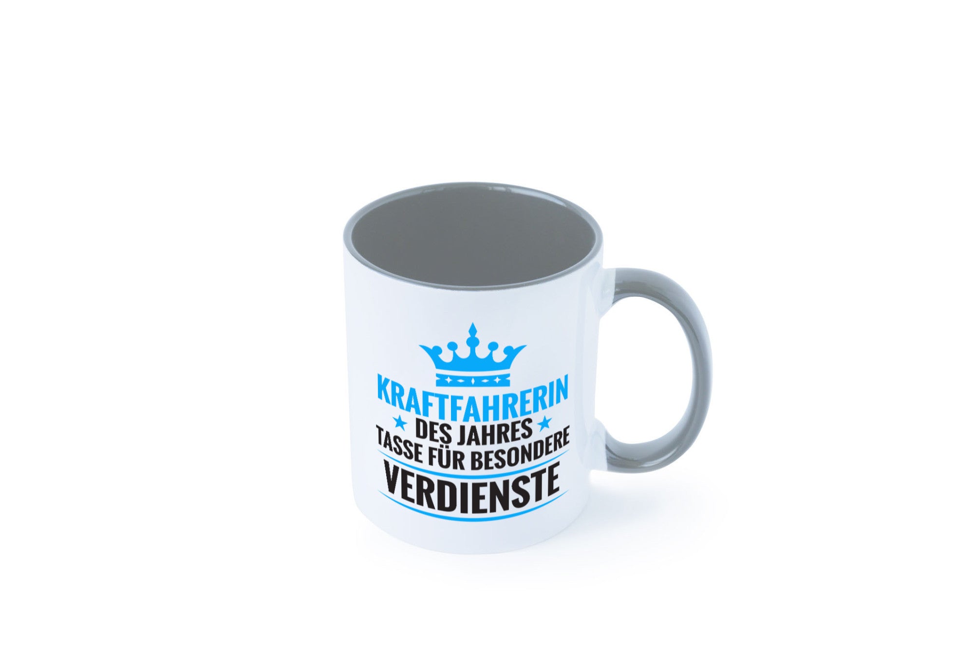 Besonderer Verdienst: Kraftfahrerin | Lastwagen LKW Humor Geschenkidee Tasse