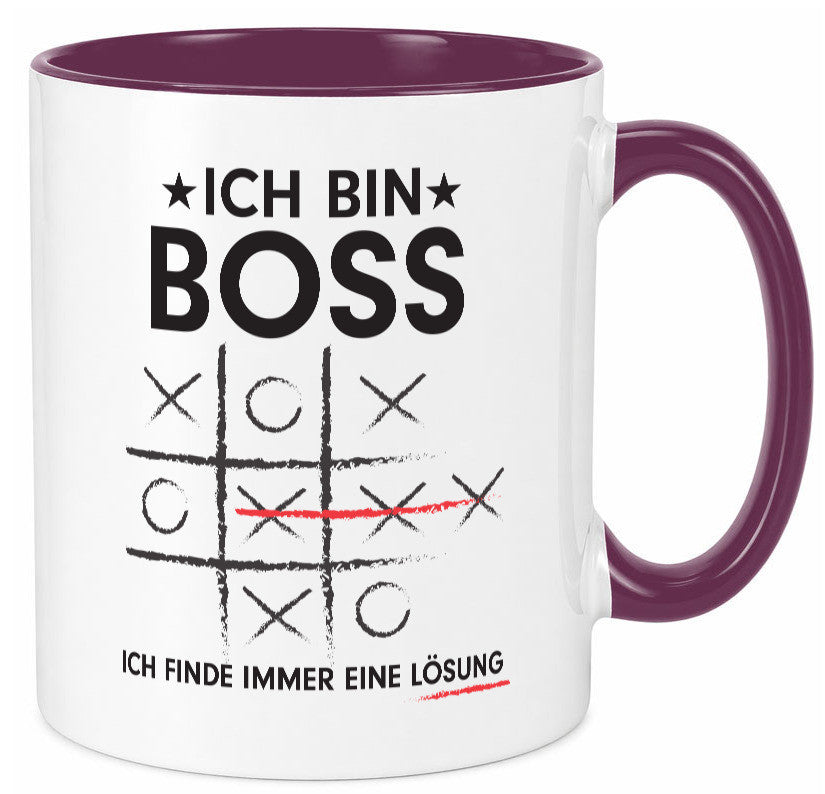 Lösung finden: Boss | Führungskraft Vorgesetzter v2 lustig Humor Geschenkidee