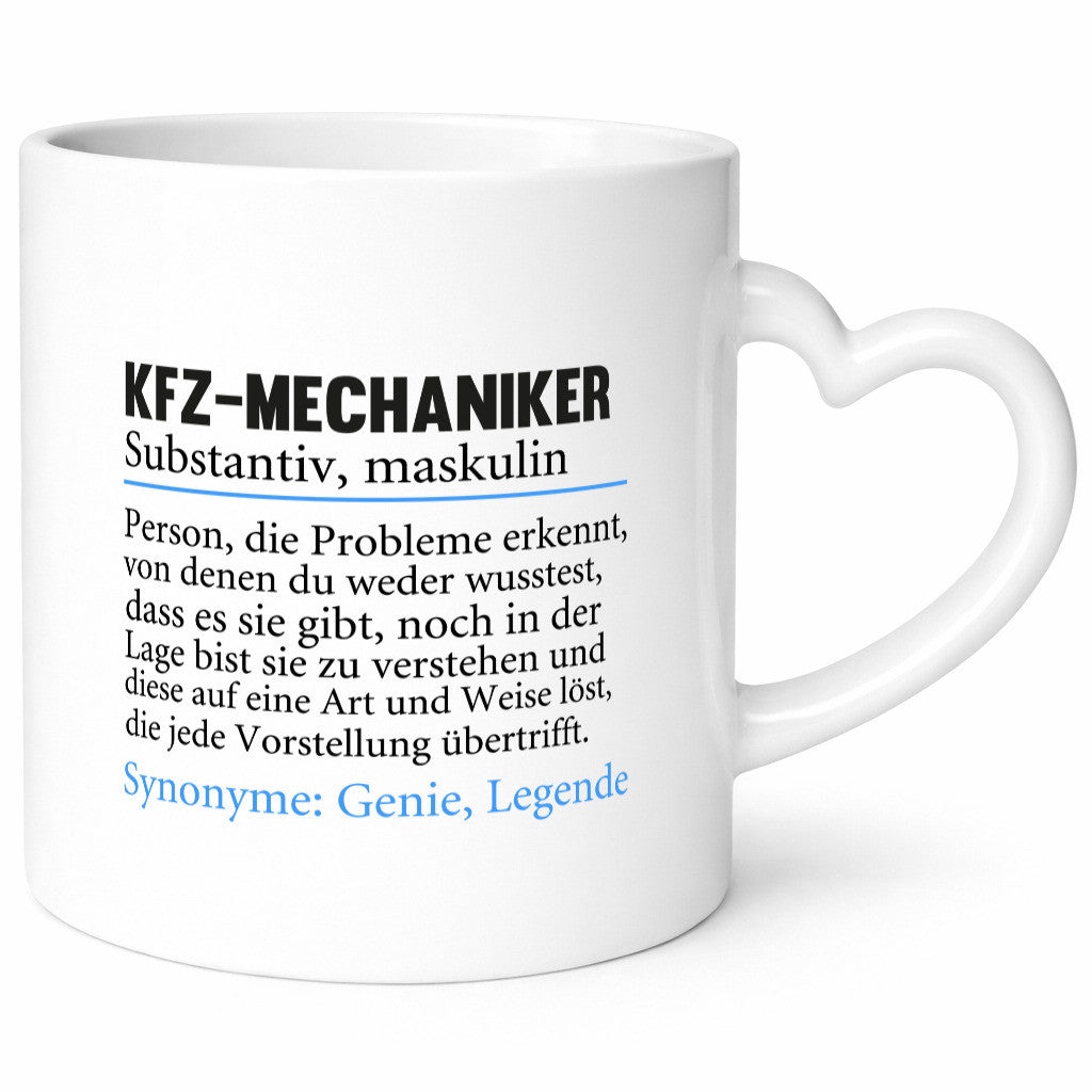 KFZ-Mechaniker | Spruch Werkstatt Mechaniker lustig Humor Geschenkidee Geschenk