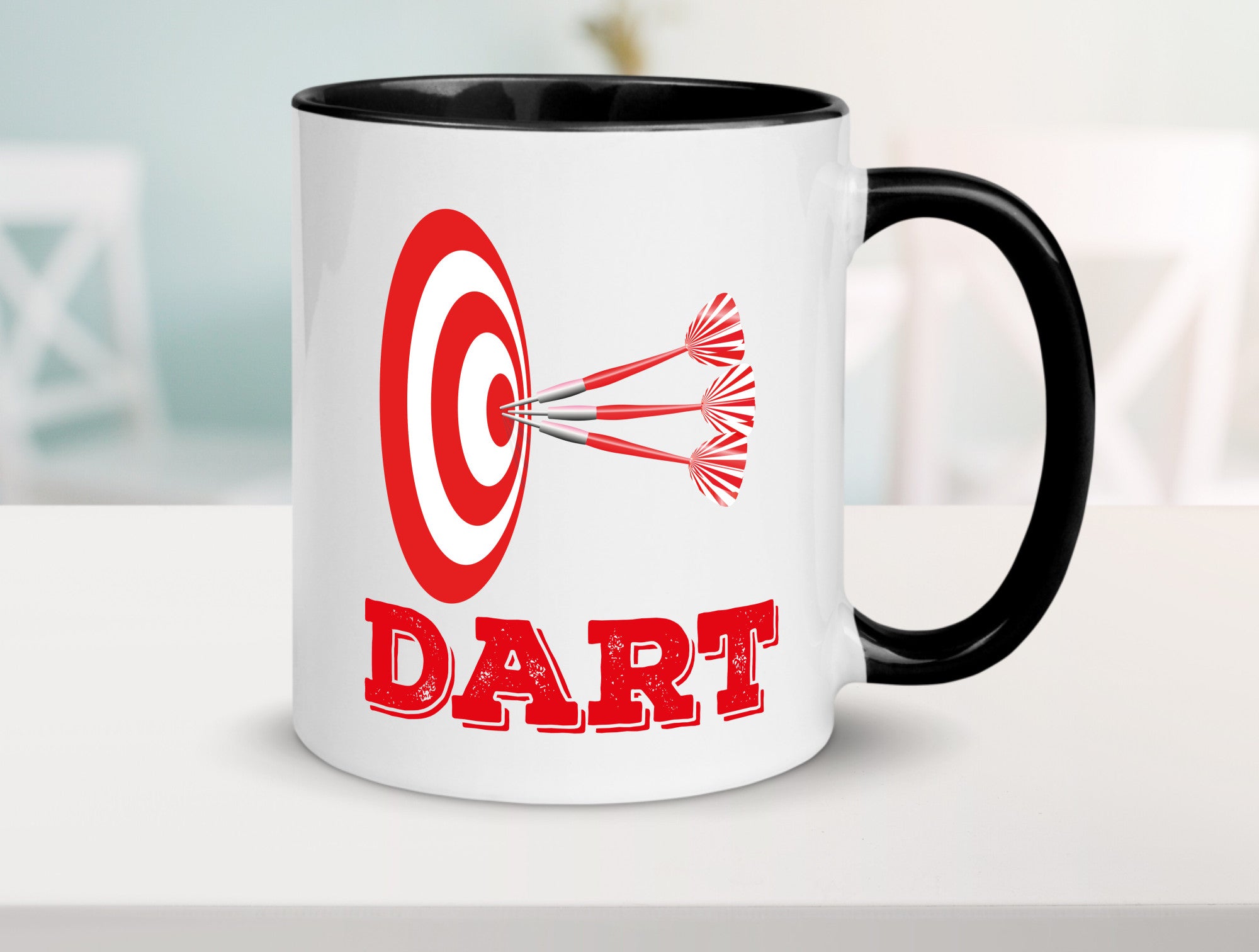 Dartspieler Tasse | Dart Hobby Motiv Spieler lustig Humor Geschenkidee Geschenk