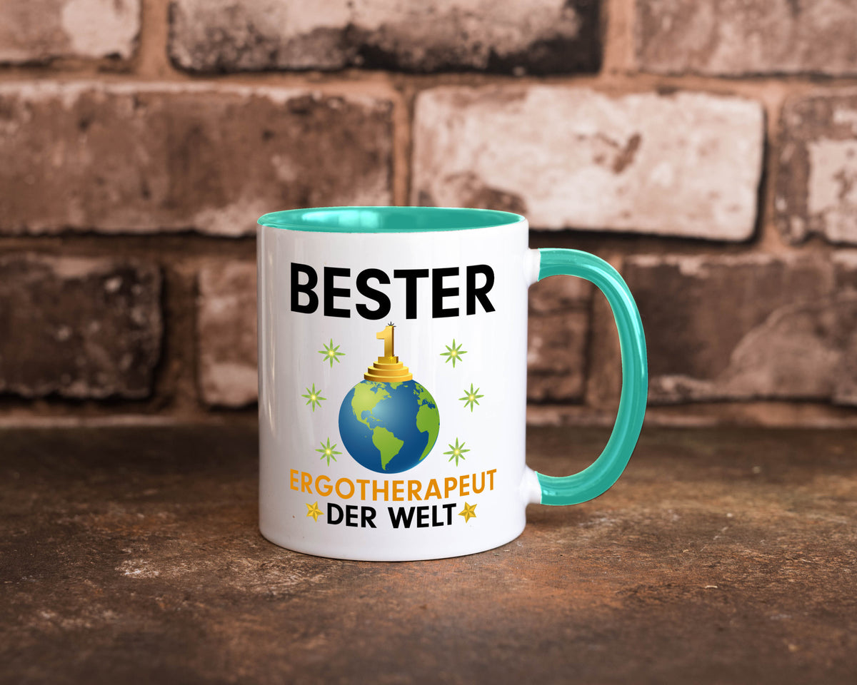 Welt Bester Ergotherapeut | Ergotherapie lustig Humor Geschenkidee Geschenk Tasse