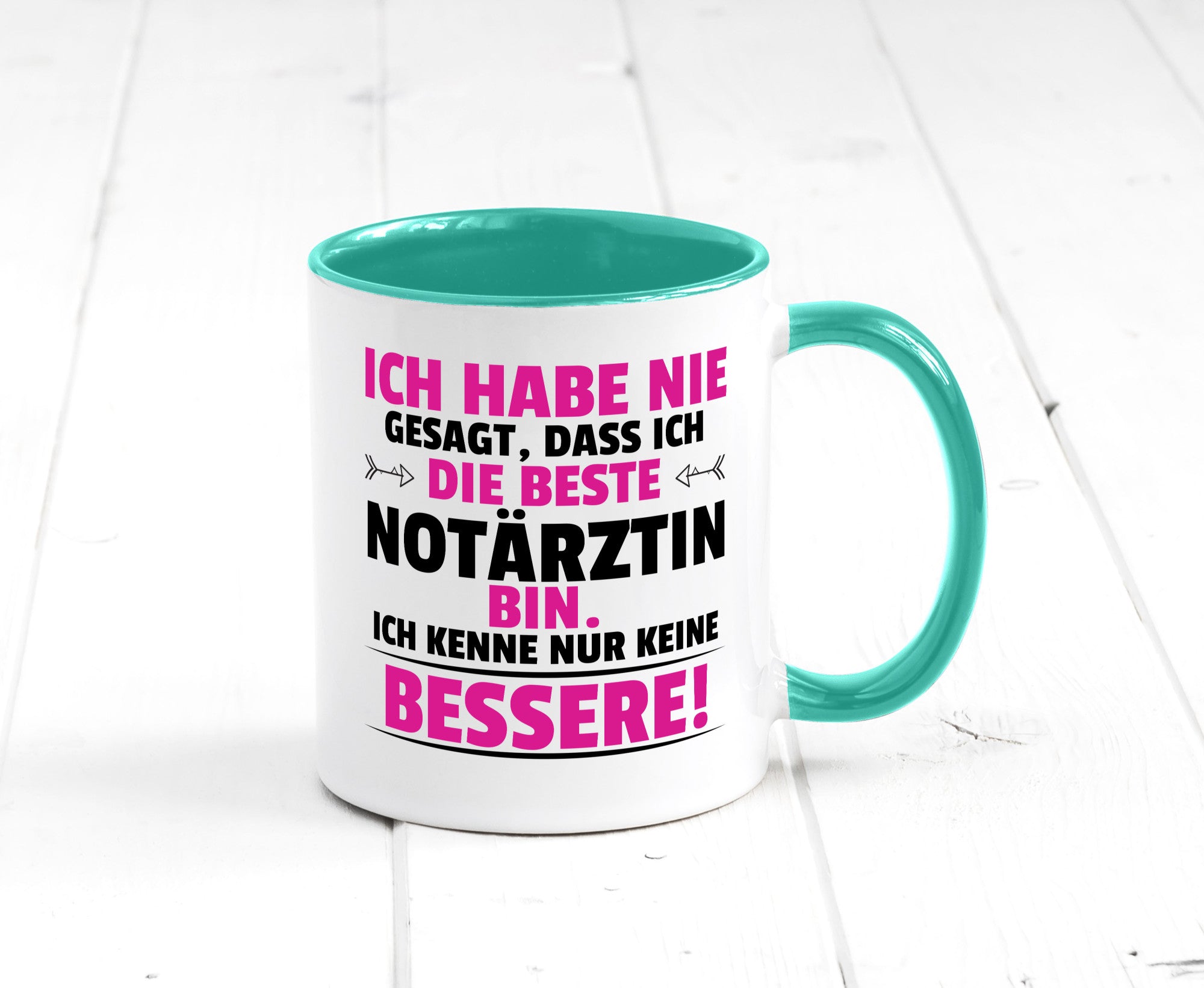 Die Beste Notärztin | Ärztin Humor Geschenkidee Tasse