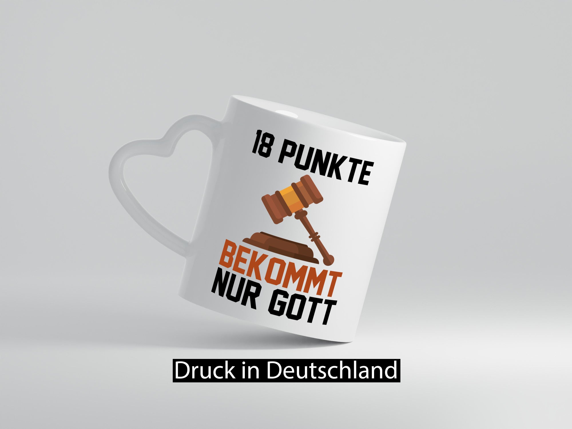 Jura | Anwalt 18 Punkte bekommt nur Gott Geschenk Humor Geschenkidee lustiger