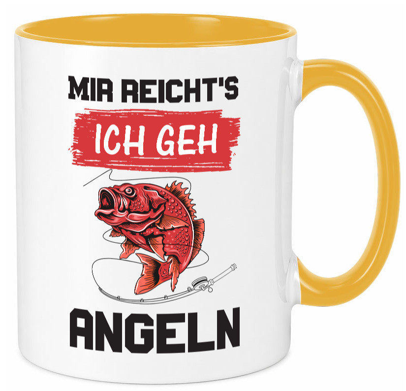 Ich geh angeln | Angler Tasse Fisch Fischer Humor lustig Geschenkidee Geschenk