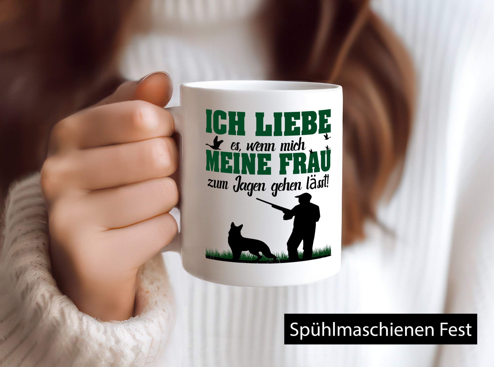 Ich liebe es wenn meine Frau mich Jagen lässt | Jäger Geschenk Humor