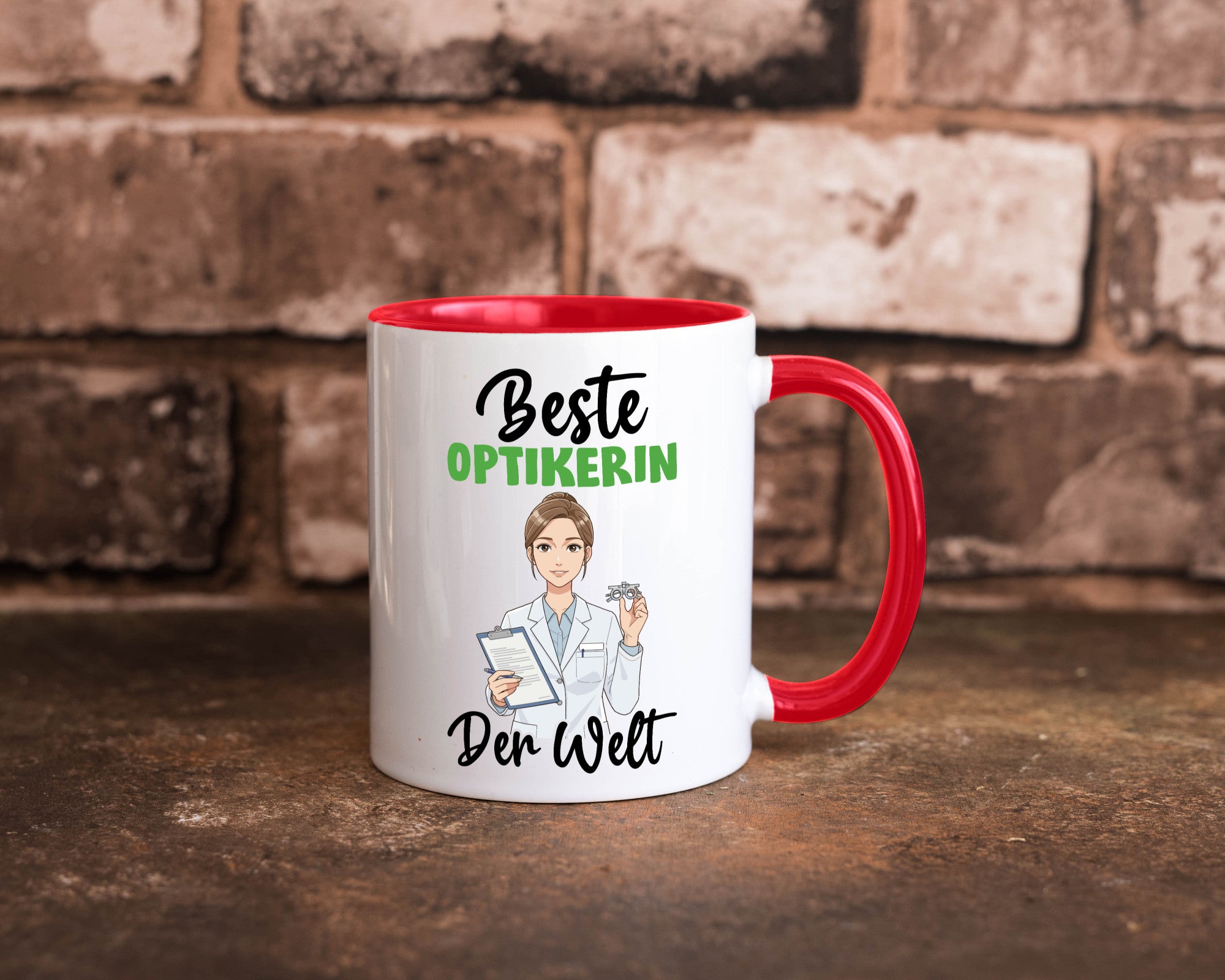 Beste Optikerin | Augenoptik v2 Geschenk Humor Geschenkidee lustiger Spruch