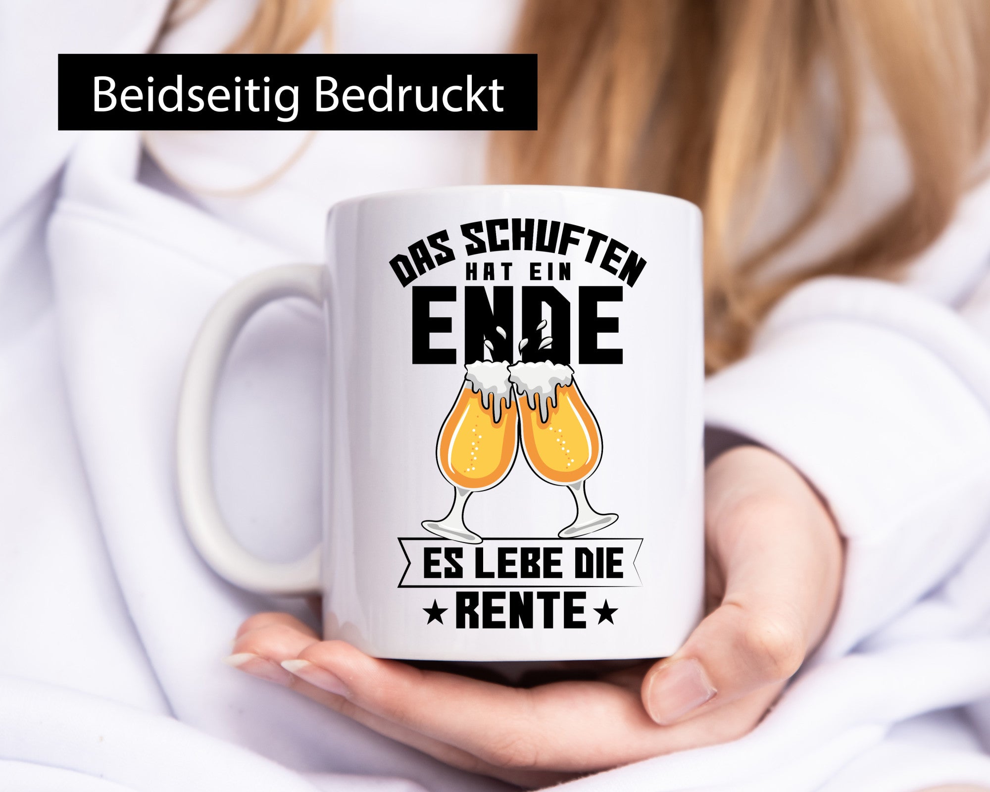 Es lebe die Rente | Bierliebhaber Rentner Ruhestand Humor Jubiläum Geschenkidee