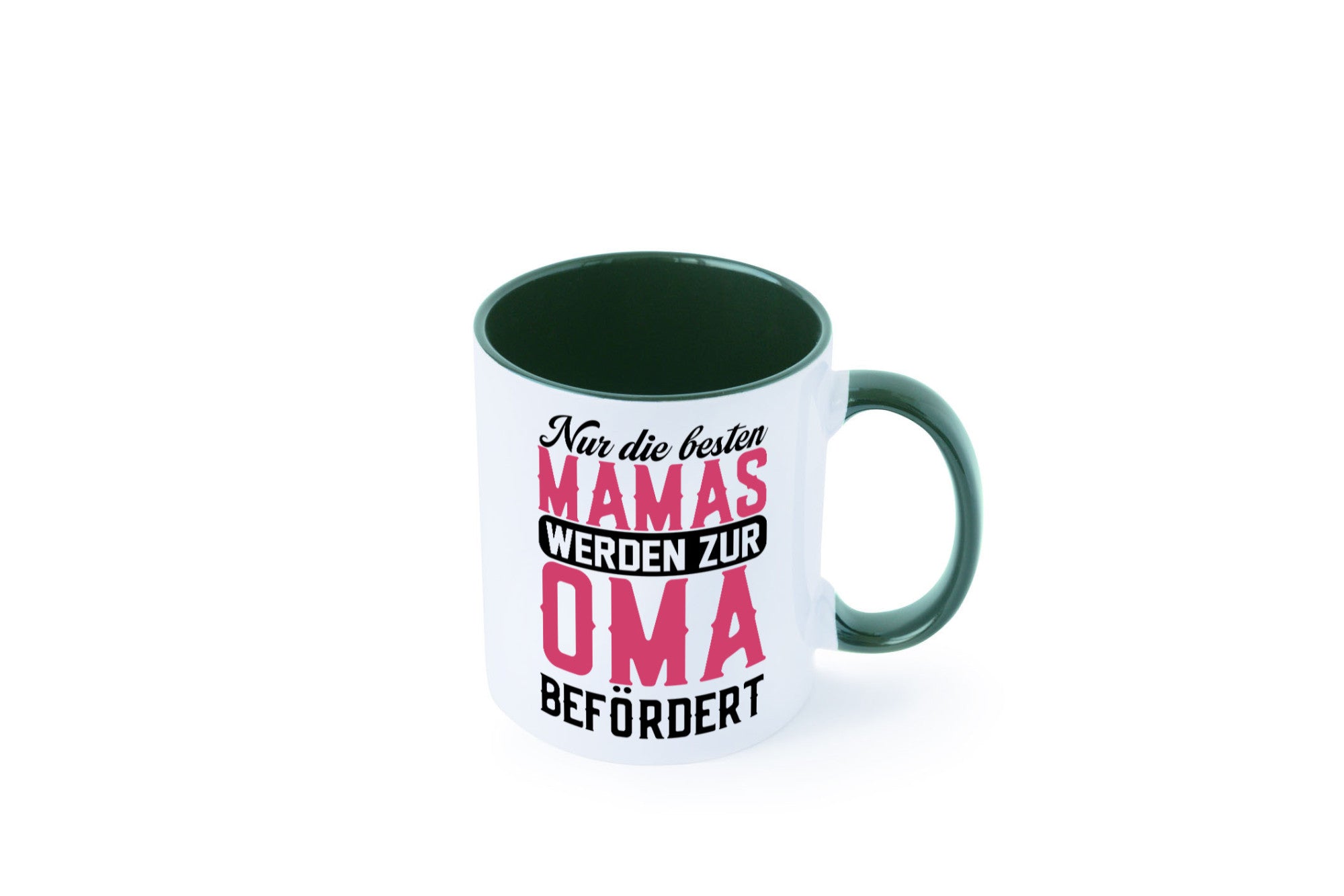 Beste Mama wird zur Oma befördert | Großmutter lustiger Spruch Geschenk Familie