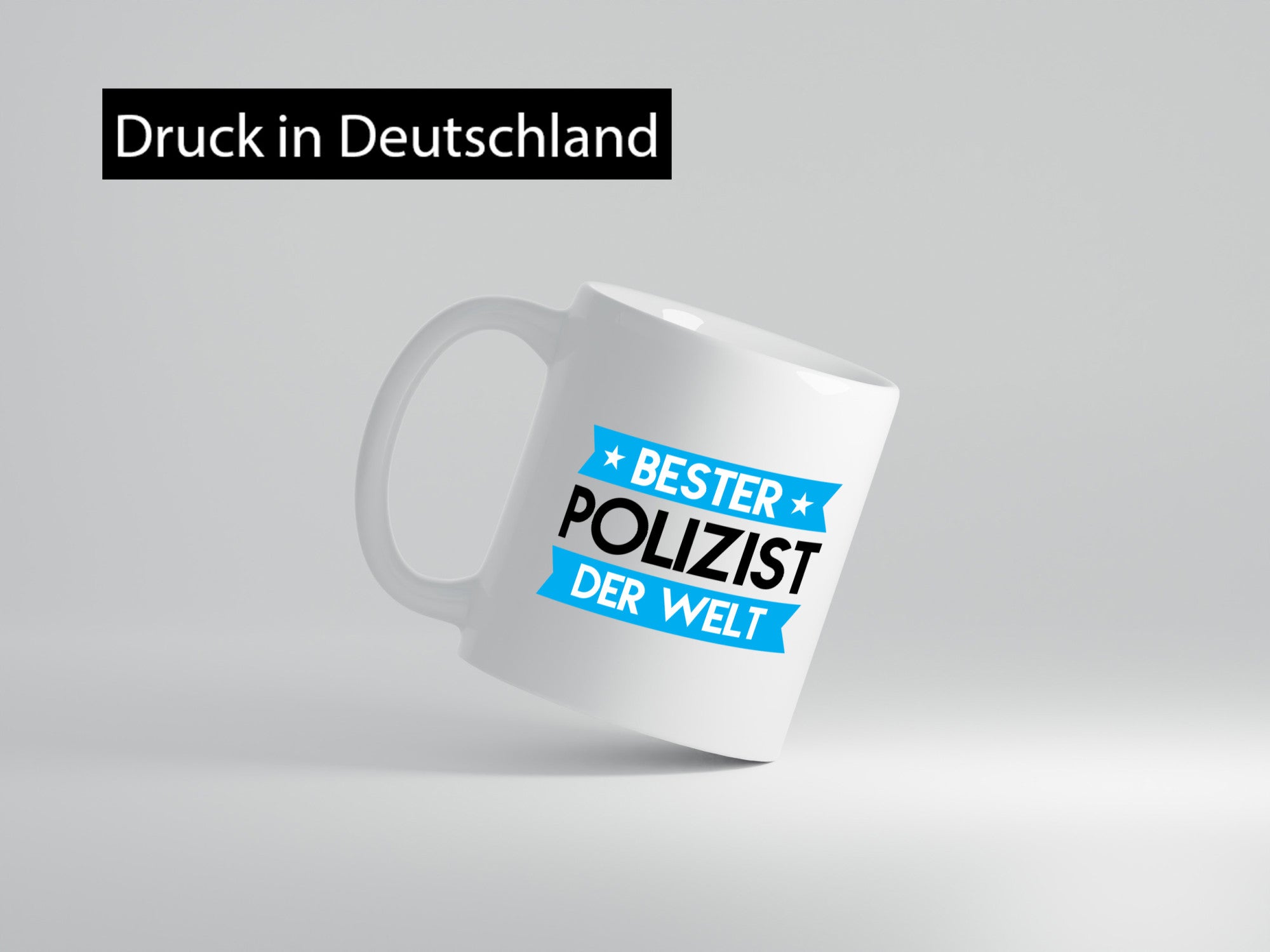 Bester Polizist | Polizei Geschenk Humor Geschenkidee lustiger Spruch Tasse