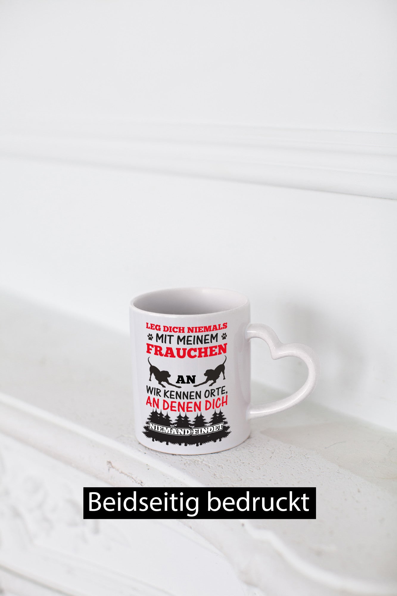 Mein Frauchen | Frauen Tasse Hundebesitzerin Spruch lustiger Geschenk