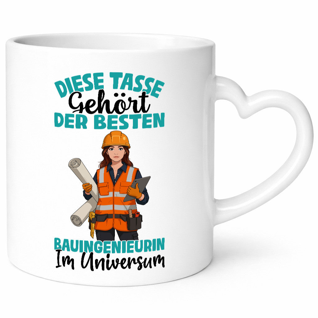 Im Universum: Bauingenieurin | Ingenieurin lustiger Spruch Geschenk Humor