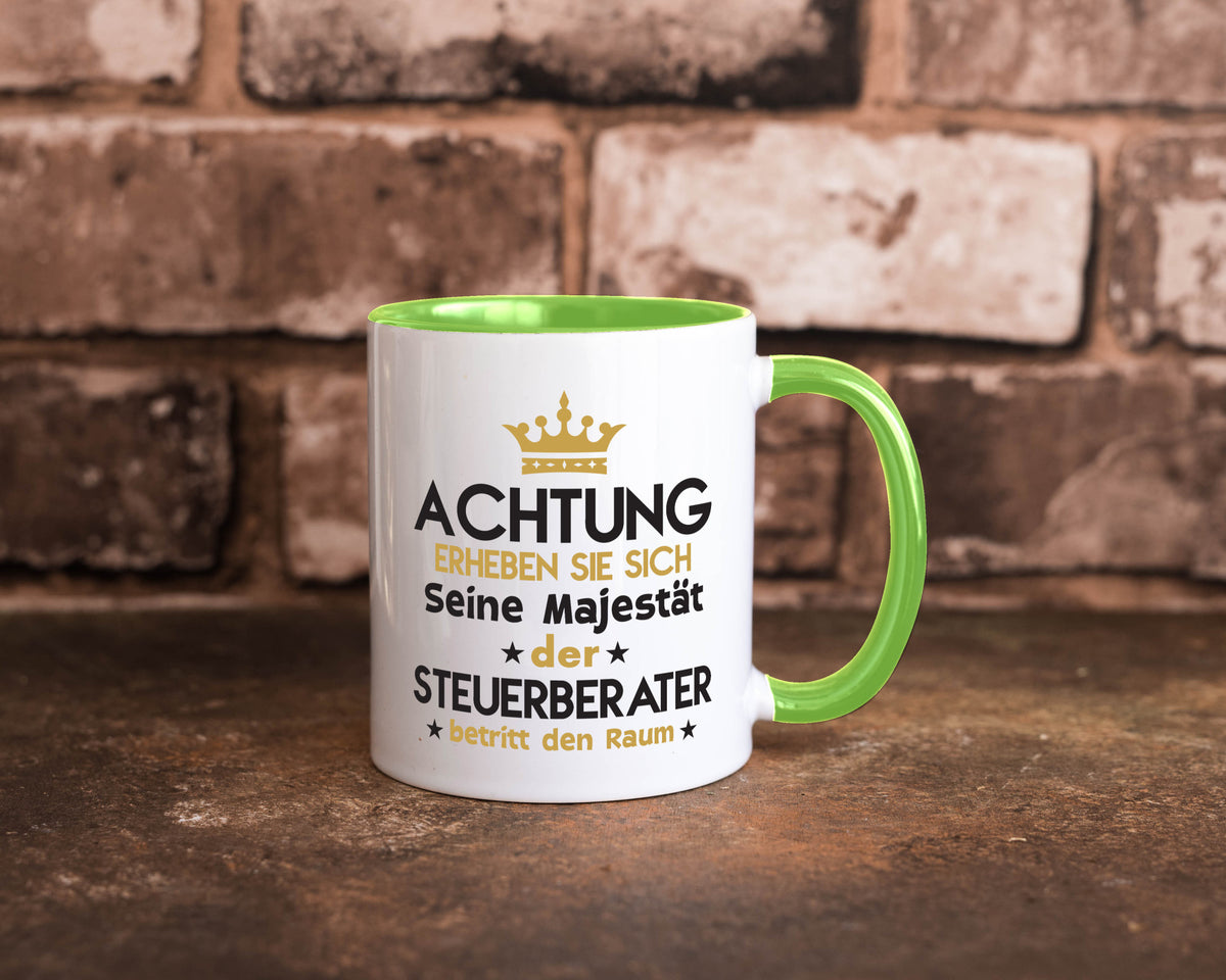 Seine Majestät Steuerberater | Steuern v2 Geschenk Humor Geschenkidee lustiger Tasse