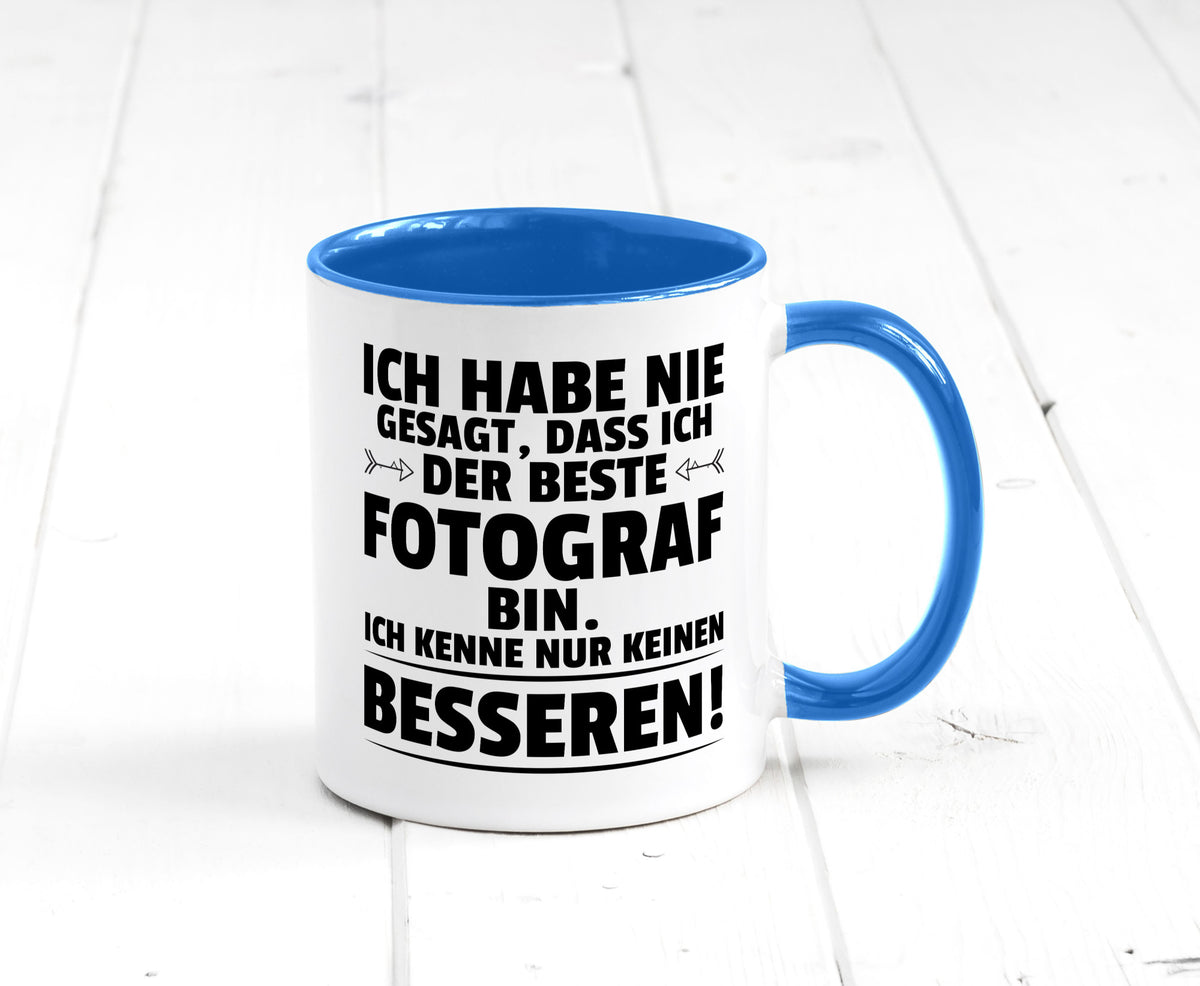 Keinen Besserer Fotograf | Fotografie Kamera Geschenkidee Humor Tasse