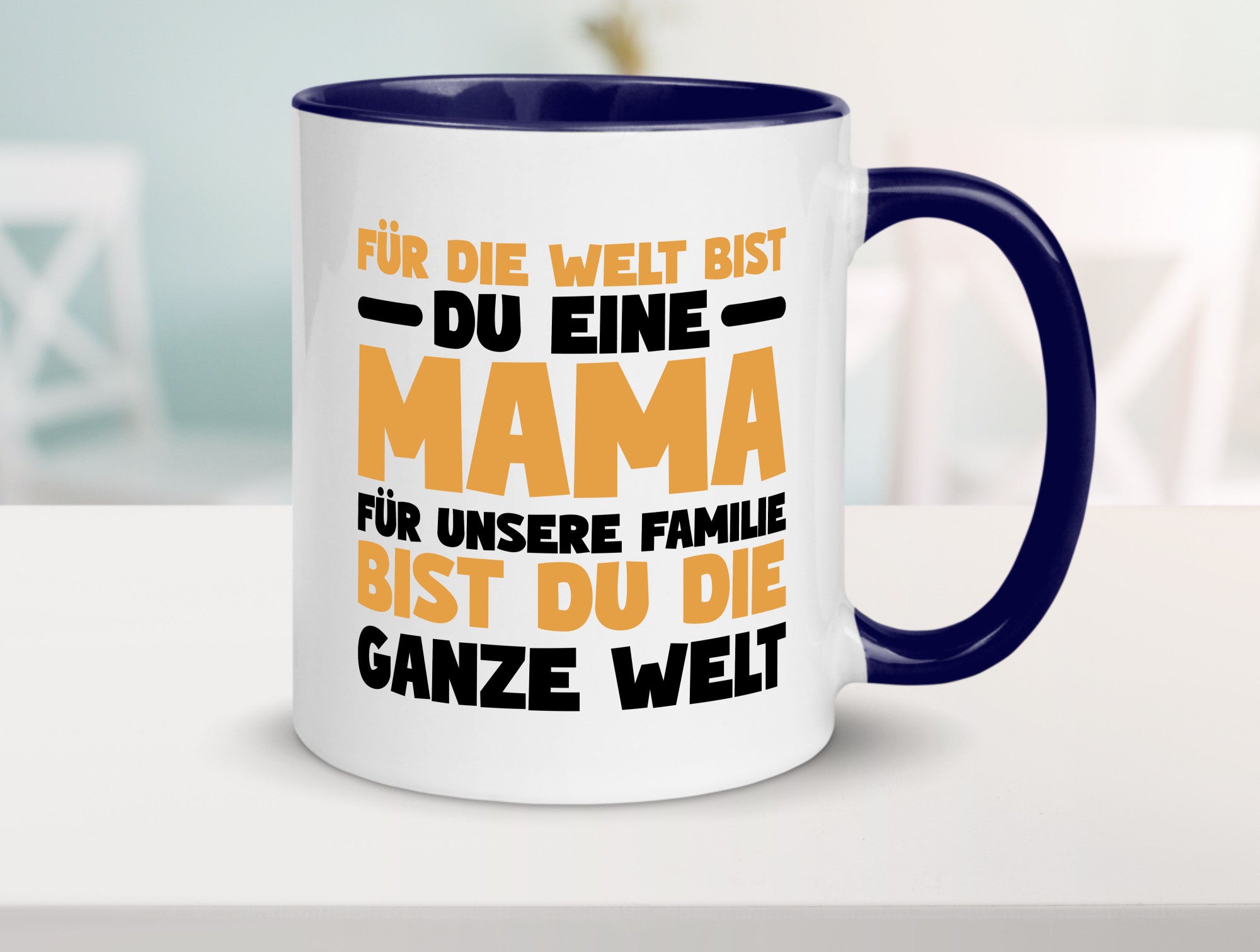 Beste mama der Welt vl8 lustig Familie Geschenkidee Geschenk Tasse