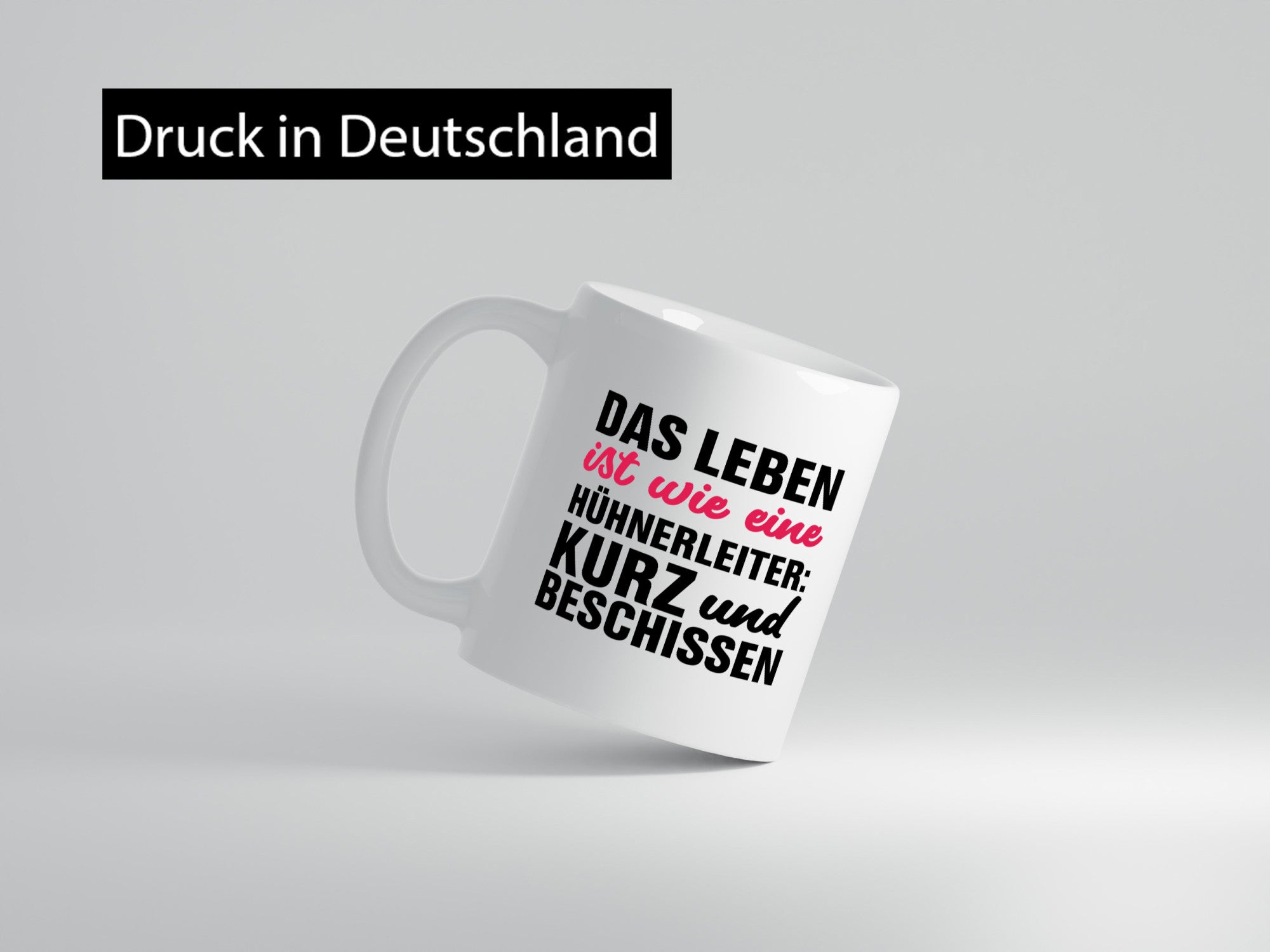 Hühner Witz | lustige Spruch Tasse Huhn Hühnerstall lustiger Geschenk Humor